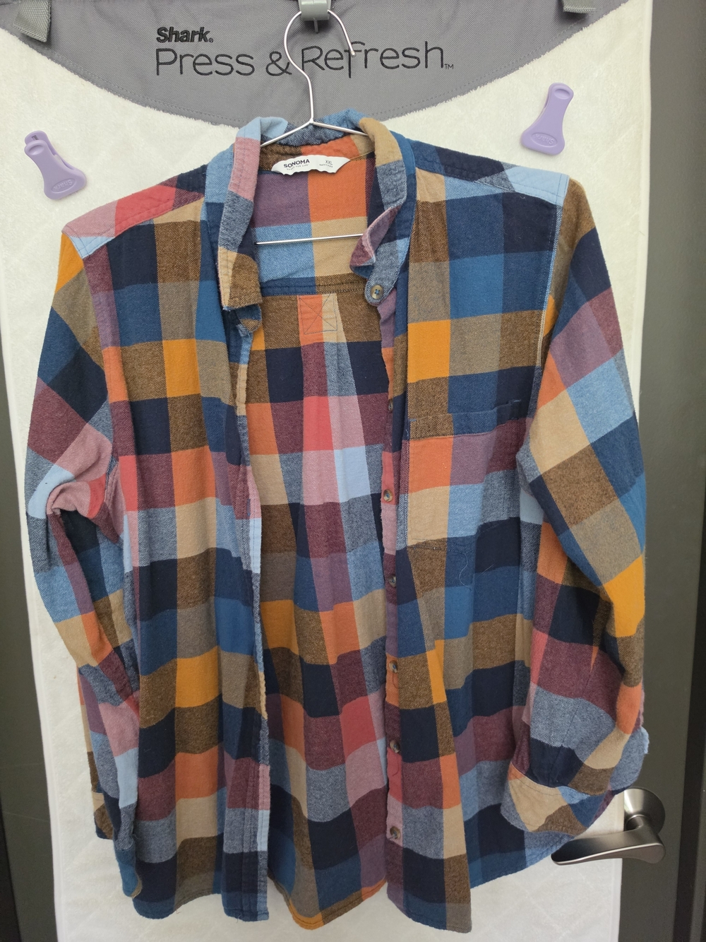 Women's Sonoma Plaid Flannel Shirt - Multicolor Check